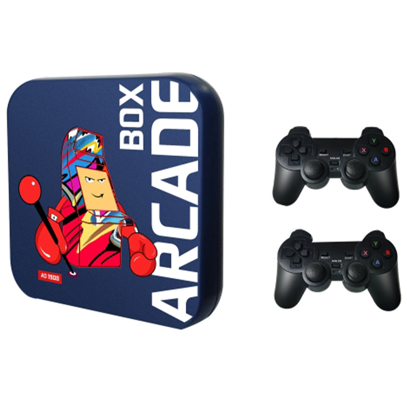 ARCADE BOX 128G 3D Video Game Stick 2 Wireless Controller Retro Game Console Built-in 40000 Games ARCADE BOX 128G 3D Video Game Stick 2 Wireless Controller Retro Game Console Built-in 40000 Games